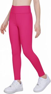 Fashionable Sweet Waterproof Polyester Kids Full Length Leggings Soft Stretch Fabric Breathable Comfortable Slim Casual Playwear - Product Image 3