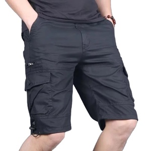 Short Cargo <b>Pant</b> Men's Polyester/Cotton Oxford Fabric Formal Quick Dry Breathable <b>Summer</b> Fashionable Wholesale OEM Export - Product Image 3