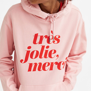 Sudadera con Capucha de Color Rosa, Estilo Moderno, Cálida y Cómoda, con Impresión de Logotipo Personalizado, Sudadera para Mujer a Bajo Precio - Product Image 4