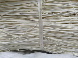 Natural Bleached White Color Reed Cane for Weaving Basket Weaving Flat Rattan <b>Ribbon</b> Round Edge Rattan Skin Vietnam Manufacturer - Product Image 1