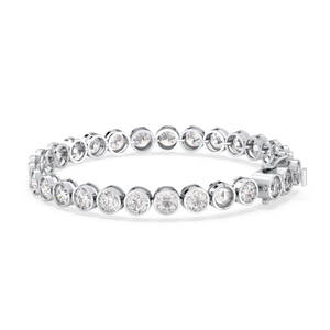 REYES – Bracelets de Tennis en argent Sterling 925 de haute qualité, 12.1 carats, Moissanite, pour femmes, cadeau de mariage de luxe, bijoux fins - Product Image 2