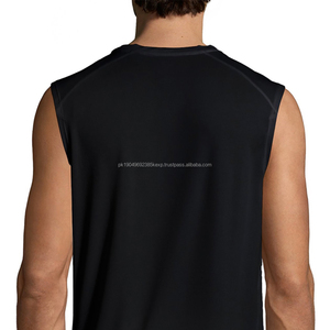 Débardeur de sport pour homme, style tendance, nouveau modèle, 100% coton, haute qualité, respirant, tissage tricoté, couleur unie - Product Image 5