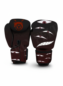 Guantes de Boxeo de Cuero Genuino con Logotipo Personalizado, Diseño con Patrones para Entrenamiento de Sparring, Equipo de Fitness para MMA, Kickboxing y Boxeo - Product Image 5