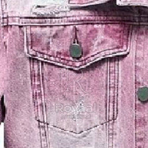 Chaqueta de Invierno Ligera de Mezclilla con Ribetes, Estilo Casual para Uso en Exteriores, Chaqueta de Mezclilla con Ribetes para Hombre - Product Image 5