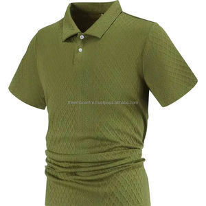 Precio al por mayor camiseta de los hombres baratos logotipo personalizado superventas de secado rápido hombres camiseta polos, polos de los hombres - Product Image 1