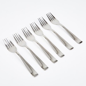 Modern Stainless Steel Forks High Mirror Polish Rust Resistant <b>Flatware</b> Set - Product Image 4