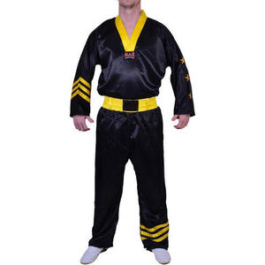 Uniformes de Karate y Kickboxing Personalizados OEM 2026 de Alta Calidad Hechos de Algodón y Poliéster, Proveedor y Conjuntos de Kickboxing Freestyle con Cuello en V - Product Image 2