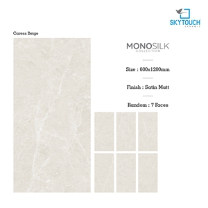 Carreaux de porcelaine émaillée vitrifiée polie finition mate 600x1200mm, antibactériens, antidérapants, résistants aux acides, à faible absorption d'eau - Product Image 2