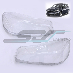 สำหรับ BMW ซีรีส์ 2 F46 ปี 2016-2019 โคมไฟหน้ารถยนต์แบบใส ฝาครอบไฟรถยนต์ - Product Image 2