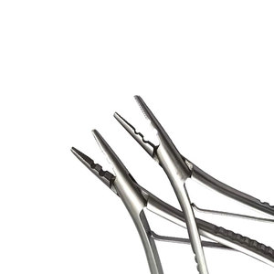 Pince à extensions capillaires en acier inoxydable de haute qualité, outil professionnel de précision à deux trous pour l'installation d'extensions capillaires - Product Image 5