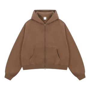 Men Oversized Zipper Hoodie - Product Image 4