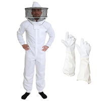 Combinaison d'apiculture pratique avec voile pour l'inspection des ruches, la récolte du miel, la gestion des ruches et l'entretien extérieur