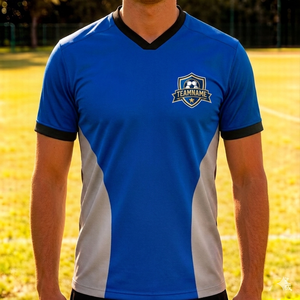 Maillot de football original personnalisé en gros, respirant, avec technique de découpe automatisée, fabriqué au Pakistan - Product Image 1