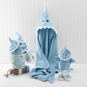 Toallas de Baño con Capucha para Niños con Estampado Animal, Toalla de Algodón Suave y Absorbente para Bebés Recién Nacidos con Orejas de Oso, Toalla con Capucha para Niños - Product Image 3