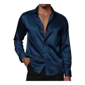 Camisas de Vestir Negras para Hombre, de Manga Larga, de Fibra de Bambú y Algodón, Casuales, Transpirables, de Secado Rápido y Cómodas, Nueva Llegada 2026 - Product Image 4