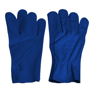 Gants de sécurité personnalisables en cuir de chèvre robuste, confortables et durables, pour le jardinage, la protection des mains et des bras, et la conduite. - Product Image 4