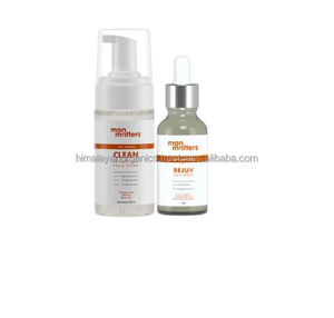Achetez le pack de démarrage Man Matters Clear Skin avec nettoyant visage anti-âge à la vitamine C et sérum visage rajeunissant pour enfants unisexe - Product Image 1