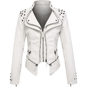 Chaqueta de Cuero Genuino con Bloques de Color, Logotipo Personalizado, Ropa de Invierno Transpirable de Secado Rápido, Impresión Digital, OEM, ODM, Marca Privada - Product Image 1