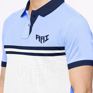 Camiseta Polo para Hombre, Informal, de Manga Corta, Ajuste Cómodo, Uso Diario, Color Sólido, Estilo Moderno - Product Image 5