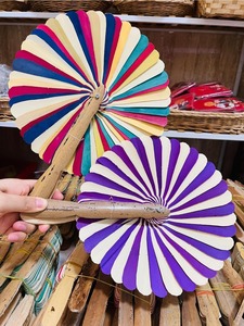 พัดไม้ไผ่และพัดใบปาล์มทำมือจากเวียดนาม งานฝีมือธรรมชาติรักษ์โลกสำหรับตกแต่งและส่งออก - Product Image 3
