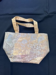 Exemplary Prices Exceptional Quality Small Size Handmade One-of-a-Kind Obi Upcycle Kimono Fabric Customize Tote Bags For Women - Product Image 2