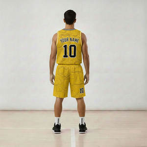 Latest High Quality <b>White</b> Custom Team Name Solid Basketball <b>Jersey</b> and <b>Shorts</b> Set Unisex International Basketball Uniform - Product Image 3