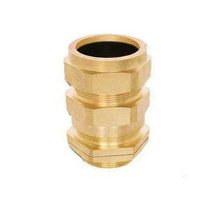 Heavy Duty Brass CW <b>Cable</b> Gland Three Part Industrial Wire Connector Indoor <b>Outdoor</b> Armoured Electrical Sealing Joint - Product Image 2