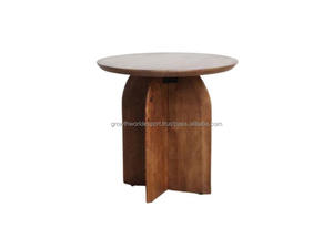 Modern <b>Solid</b> Mango <b>Wood</b> Coffee Table for Living Room Minimalist Design Made in Rajasthan - Product Image 6