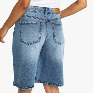 Pantalones cortos de mezclilla casuales y transpirables para mujer, shorts de mezclilla rectos de verano, diseño de moda de la mejor calidad, shorts de mezclilla para mujer - Product Image 4