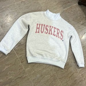 Sudadera personalizada con cuello alto, sudadera con cuello alto, sudadera con estampado y bordado, para mujer y hombre, de algodón de alta calidad - Product Image 5