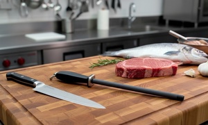 Herramienta de afilado de cuchillos de cerámica negra MIT con grano extrafino - Dureza Mohs 8 para cuchillos de sashimi y frutas - Product Image 4