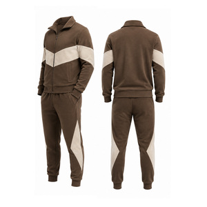 Mens Sports Tracksuit OEM Custom Fitness Gym Training Running Set Full Zip Jacket Jogger <b>Pants</b> Wholesale Supplier Factory Custom - Product Image 5
