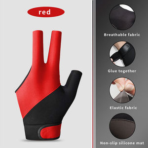 Gants de snooker de luxe, élégants, confortables, matière à séchage rapide, adhérence accrue, protection des mains, disponibles en toutes tailles, personnalisables - Product Image 4