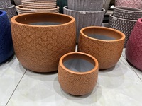 Pot dan Pot Bunga Terakota Desain Eropa Berbagai Ukuran untuk Penggunaan Lantai dan Taman [Grosir]