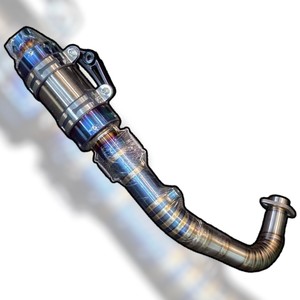 Taiwan Made KAO Titanium Alloy Racing Exhaust Muffler for Motorcycle Performance Upgrade - Product Image 5