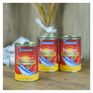 Sardines en conserve, poisson naturel, fruits de mer riches en protéines dans l'huile végétale, vente en gros, export, fabricant, source de protéines de poisson - Product Image 1