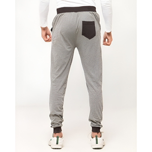 Men Side Striped & Red <b>Elastic</b> <b>Waist</b> Design & Slim Fit Casual Sports <b>Trousers</b> Lightweight Cotton Pants Streetwear Style <b>Trouser</b> - Product Image 4