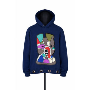 Custom New Fashion 2026 <b>Men</b>’s <b>Green</b> Abstract Art <b>Hoodie</b> Graphic Pullover Streetwear Sweatshirt - Product Image 2