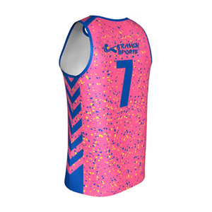 Nouveau design de maillot de basket-ball imprimé par sublimation, maillots de basket-ball personnalisés pour hommes, vente en gros de maillots de basket-ball personnalisés sublimés - Product Image 2