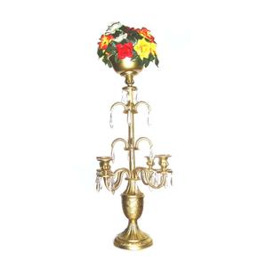 Candelabro antiguo negro de lujo para suelo hecho a mano nuevo diseño Metal decorativo suelo de pie decorativo hecho a mano candelabros - Product Image 6