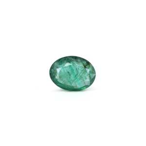 Lab-Created 3.45 Ct Zambian Emerald Loose Gemstone for Fine Jewelry - Product Image 1