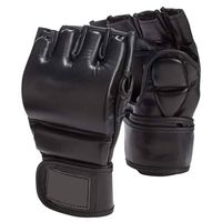 Gants de MMA en cuir synthétique personnalisés pour adultes, demi-doigts, pour grappling et boxe, imprimé serpent venimeux, pour entraînement de Muay Thai