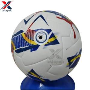 Balón de Fútbol de PVC TPU Duradero de Tamaño Oficial 5, Unisex, para Adultos, Entrenamiento Profesional, Diseño de Logotipo Personalizado, OEM TATA PAK - Product Image 2