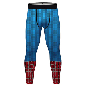 Leggings de compression sportifs pour hommes OEM, extensibles, pour fitness et course, sous-vêtement technique, vêtements de sport à marque privée - Product Image 2
