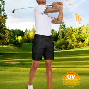 Shorts de golf pour hommes, personnalisés, de haute qualité, décontractés, à séchage rapide, respirants, extensibles, légers, anti-transpiration, pour le sport actif - Product Image 6