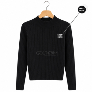 Cosh International Sorority Sisterhood Acrylic Stylish Eco Friendly Black Knitted Long Sleeve Crew Neck Warm <b>Cardigan</b> <b>Sweater</b> - Product Image 5