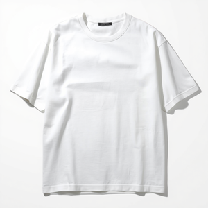 Camiseta Premium de Algodón Grueso Ecológico, Impresa con Serigrafía, Manga Corta, Logotipo Frontal, Unisex, Talla Grande, Personalizable - Product Image 4