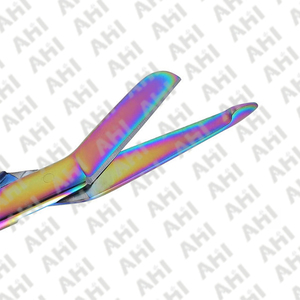 Latest Design Stainless Steel Lister Scissors Bandage Cutting Scissors Curved Blades ISO & CE Certified Instruments - Product Image 4