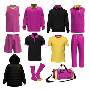 Ensemble d'uniformes de basket-ball professionnels de la série Victory, collection Power Play, kit de terrain professionnel avancé, ensemble complet - Product Image 1