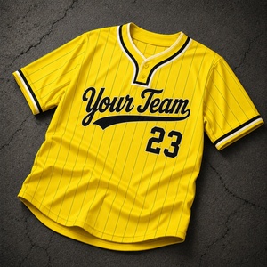 Maillot de baseball tendance, uniforme personnalisé par sublimation, vêtements d'équipe de baseball, vêtements de sport à séchage rapide, fournisseur OEM ODM - Product Image 4